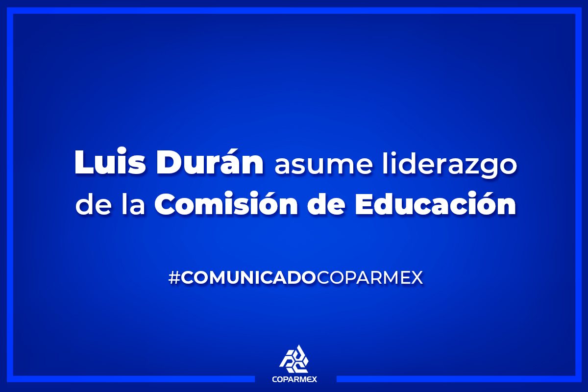 Luis Dur N Asume El Liderazgo De La Comisi N De Educaci N