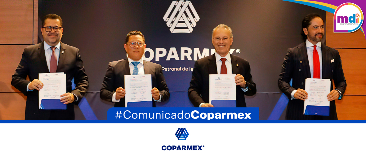 Firman Alianza Coparmex Y El Comité Nacional De Unidades De Inteligencia