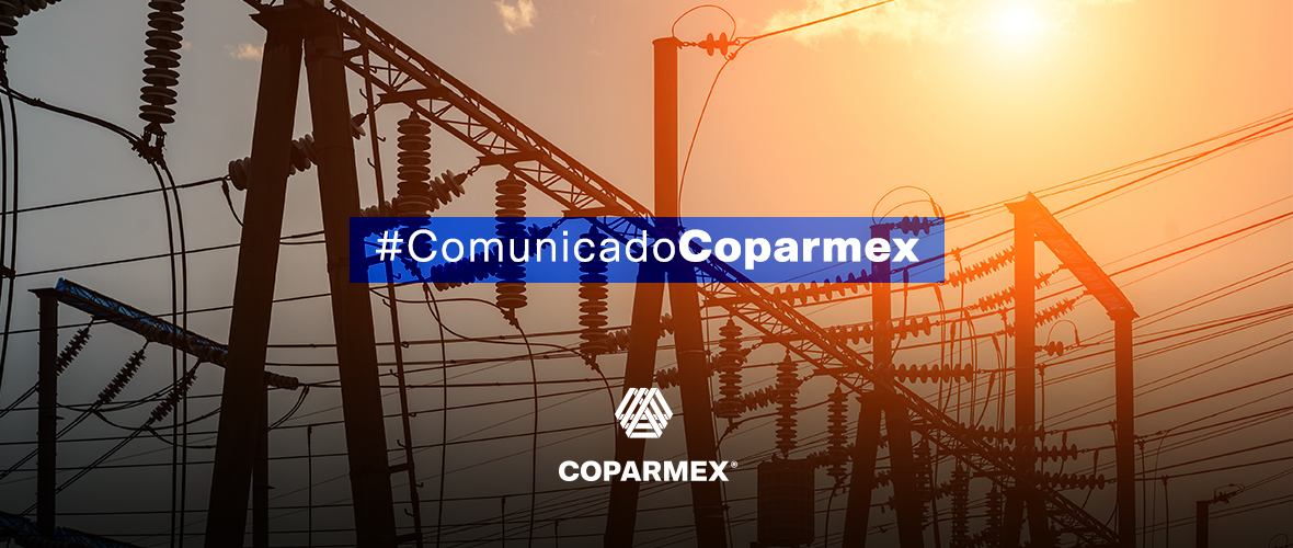 Lamenta Coparmex aprobación de Reforma a la Ley de la Industria Eléctrica
