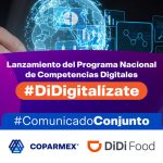 Lanzan DiDigitalízate, programa de competencias digitales con el que capacitarán a más 10 mil MiPyMes restauranteras
