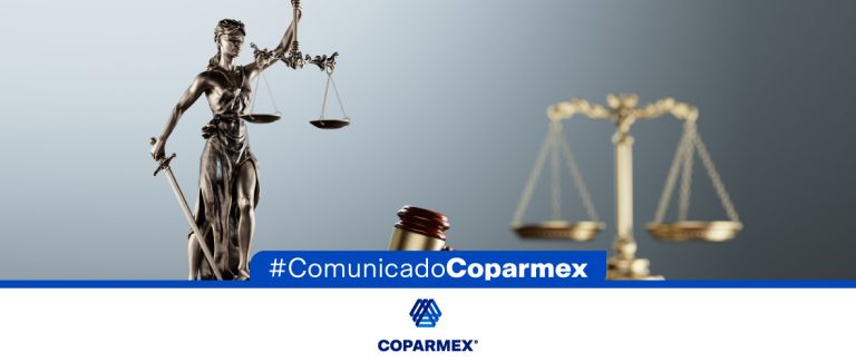 Coparmex lamenta la aprobación de una reforma judicial que compromete la