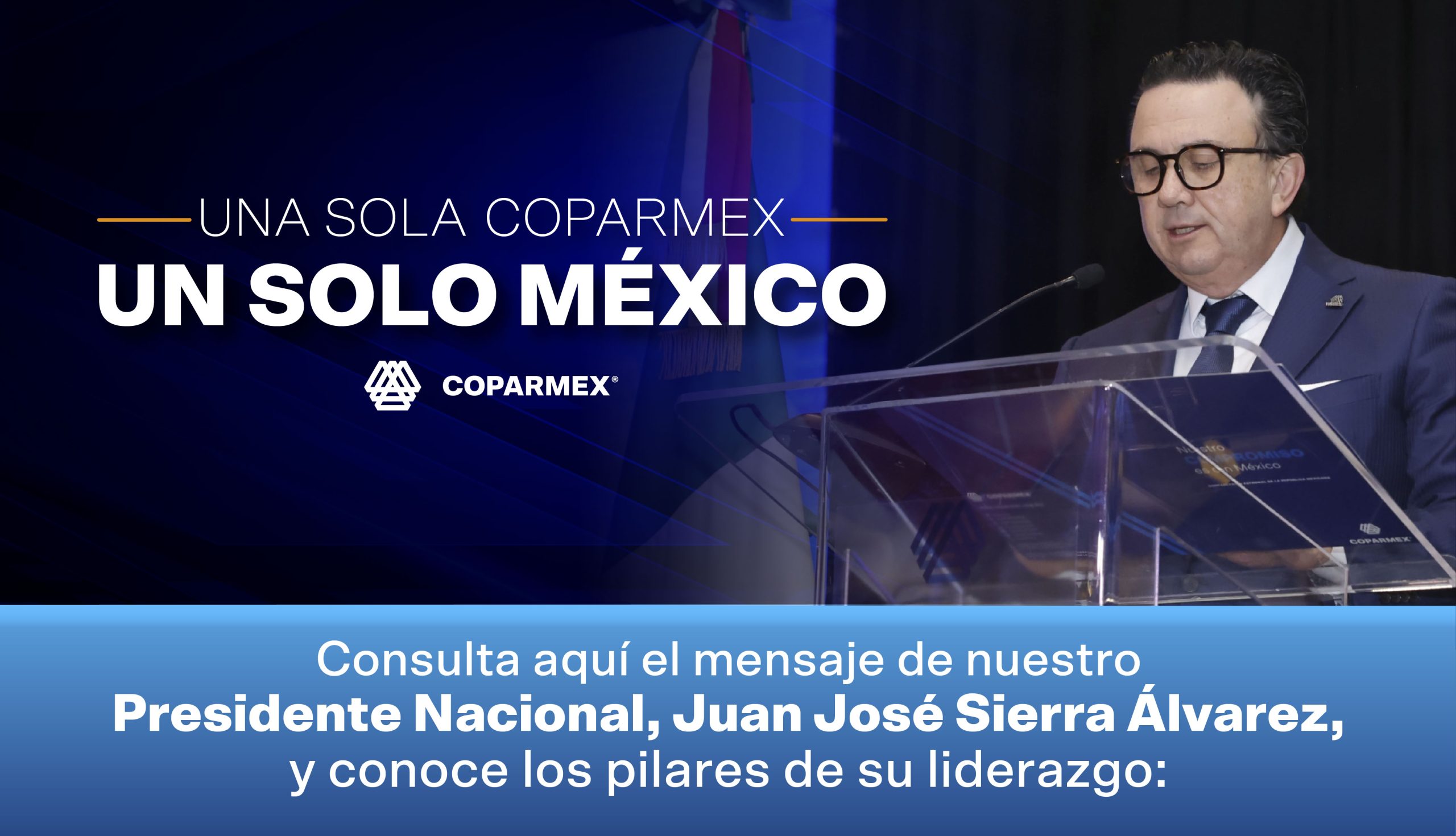 Mensaje del Presidente Nacional de Coparmex Juan José Sierra Álvarez en su Toma de Compromiso