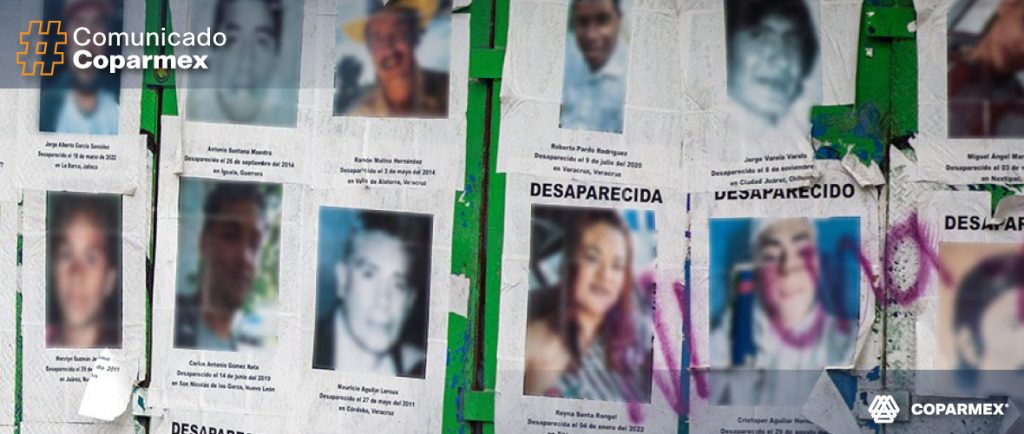 Las desapariciones en México exigen respuestas inmediatas: seguridad, justicia y paz no pueden esperar