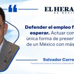 La urgencia de recuperar el empleo formal y defender a quienes lo generan.