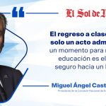 Regreso a clases: recuperar aprendizajes y dignidad educativa.