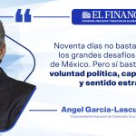 Noventa días para demostrar visión y liderazgo.