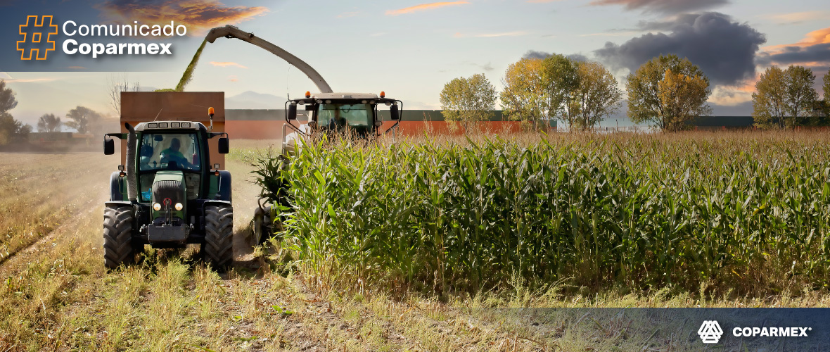 Llama Coparmex a un acuerdo que atienda las demandas de los agricultores y