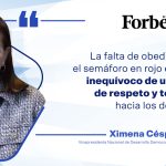 Cuando se pierde el respeto al semáforo en rojo.