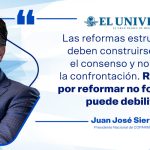 Sí a la seguridad y a la inversión: No a una reforma.