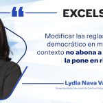 Senado: el país necesita estabilidad, no una reforma electoral.