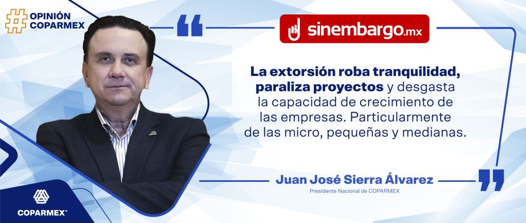 La extorsión está frenando el desarrollo del país.