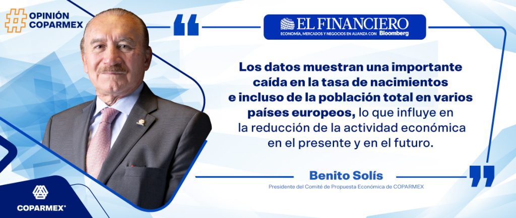 La población se contrae en los países desarrollados.