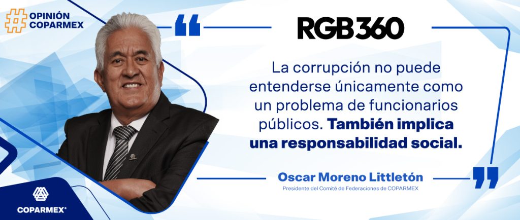 La corrupción: una cultura que debemos romper.