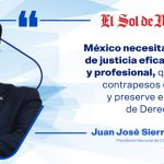 La justicia como termómetro de la economía.