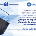 ¿De qué sirve la escuela si no estamos aprendiendo?